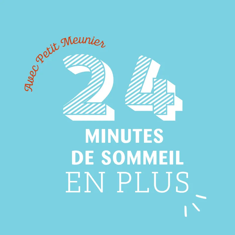 Avec PM 24 minutes de sommeil en plus