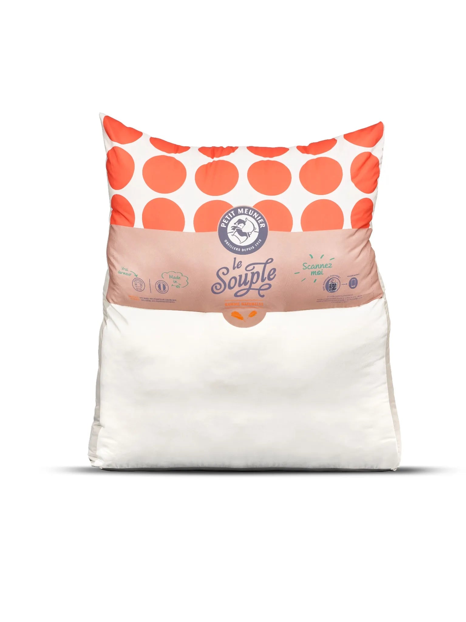 L'oreiller géant - à pois - 120 x 140 cm-3