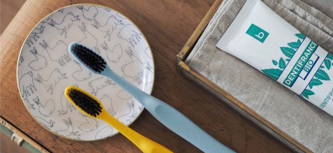Brosses à dents fabriquées en France