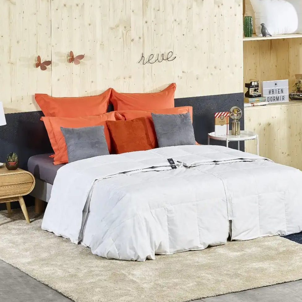 Ambiance lit couette modulable naturelle
