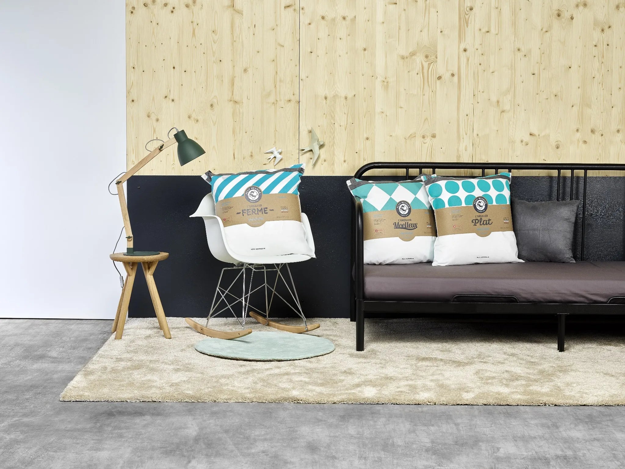 L'oreiller ferme carré - 60 x 60 cm - synthétique-4