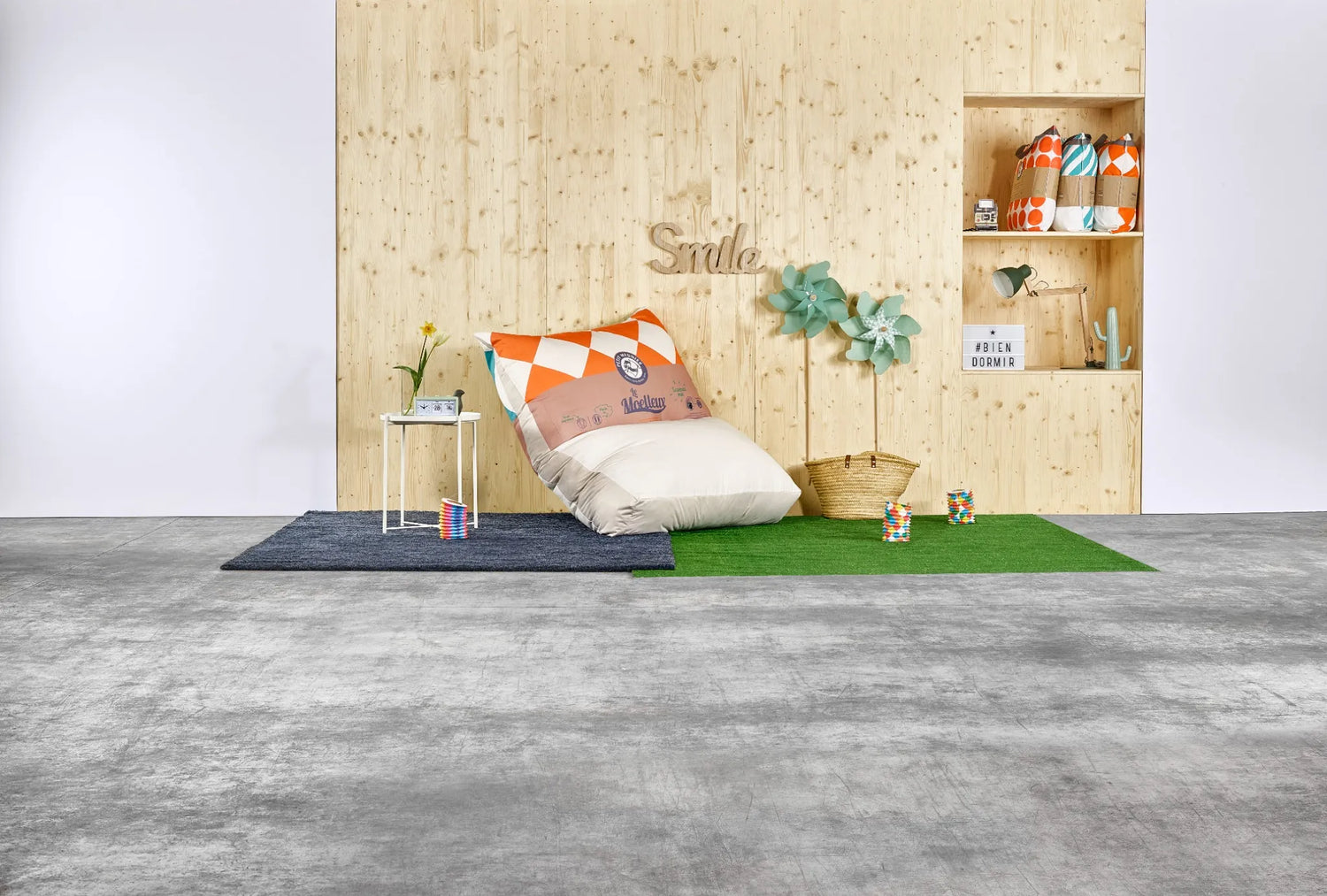 Ambiance oreiller géants moelleux