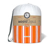 Couette modulable naturelle 2 personnes dans son packaging