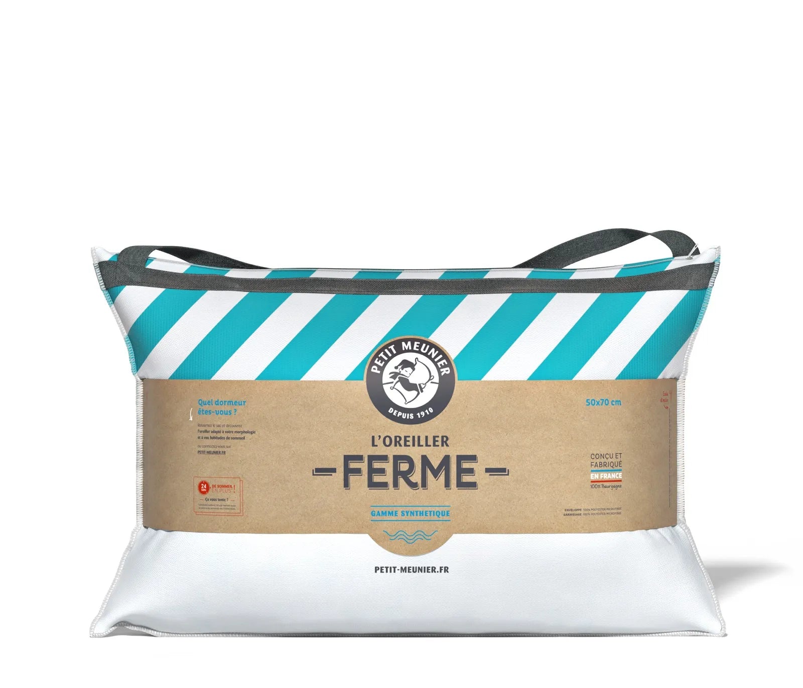 L'oreiller ferme rectangulaire - 50 x 70 cm - synthétique-1