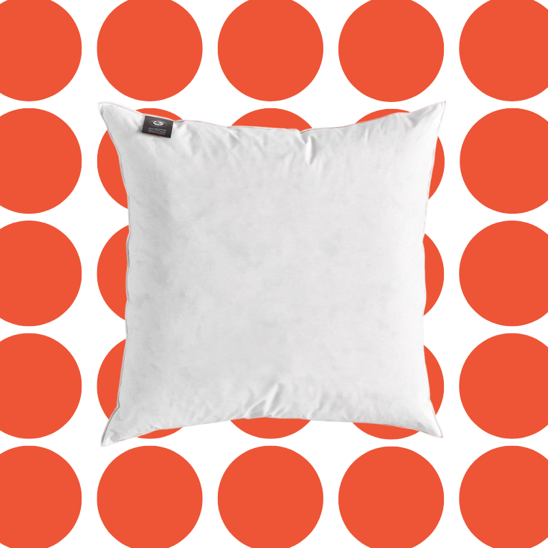 L'oreiller plat carré - 60 x 60 cm - naturel-2